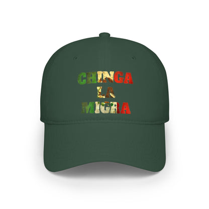 Chinga La Migra Embroidered Baseball Cap
