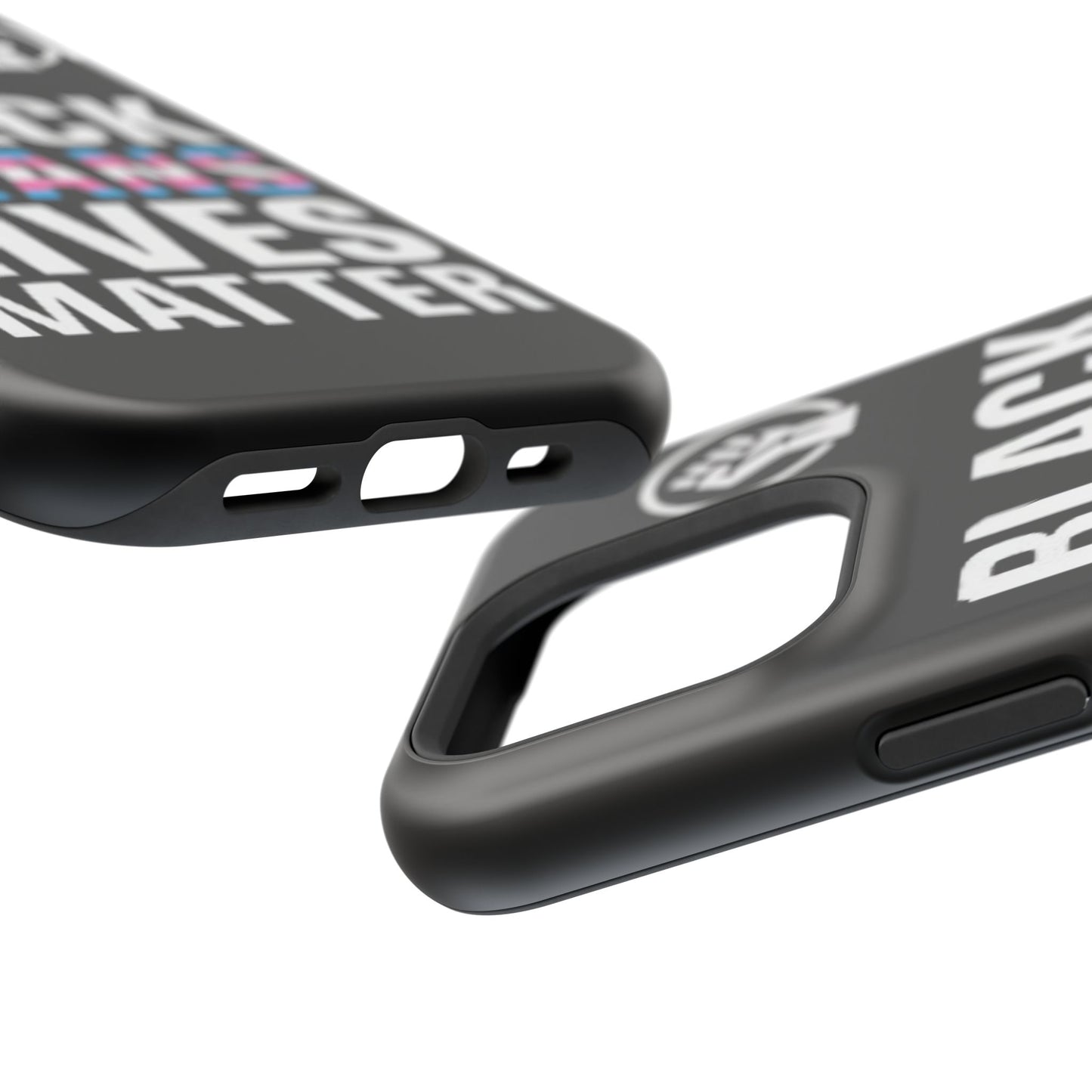 Impact-Resistant Phone Case — “Black Trans Lives Matter” Bold Activist Design