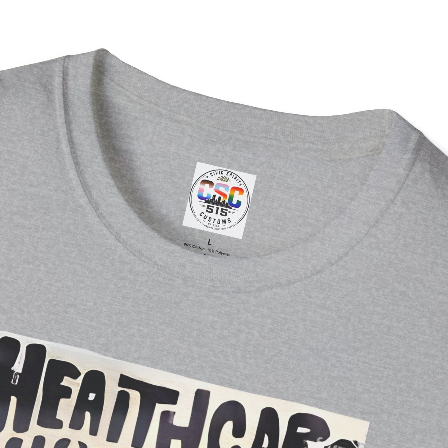 Healthcare Is a Human Right T-Shirt — 'Healthcare for All' Advocacy Tee