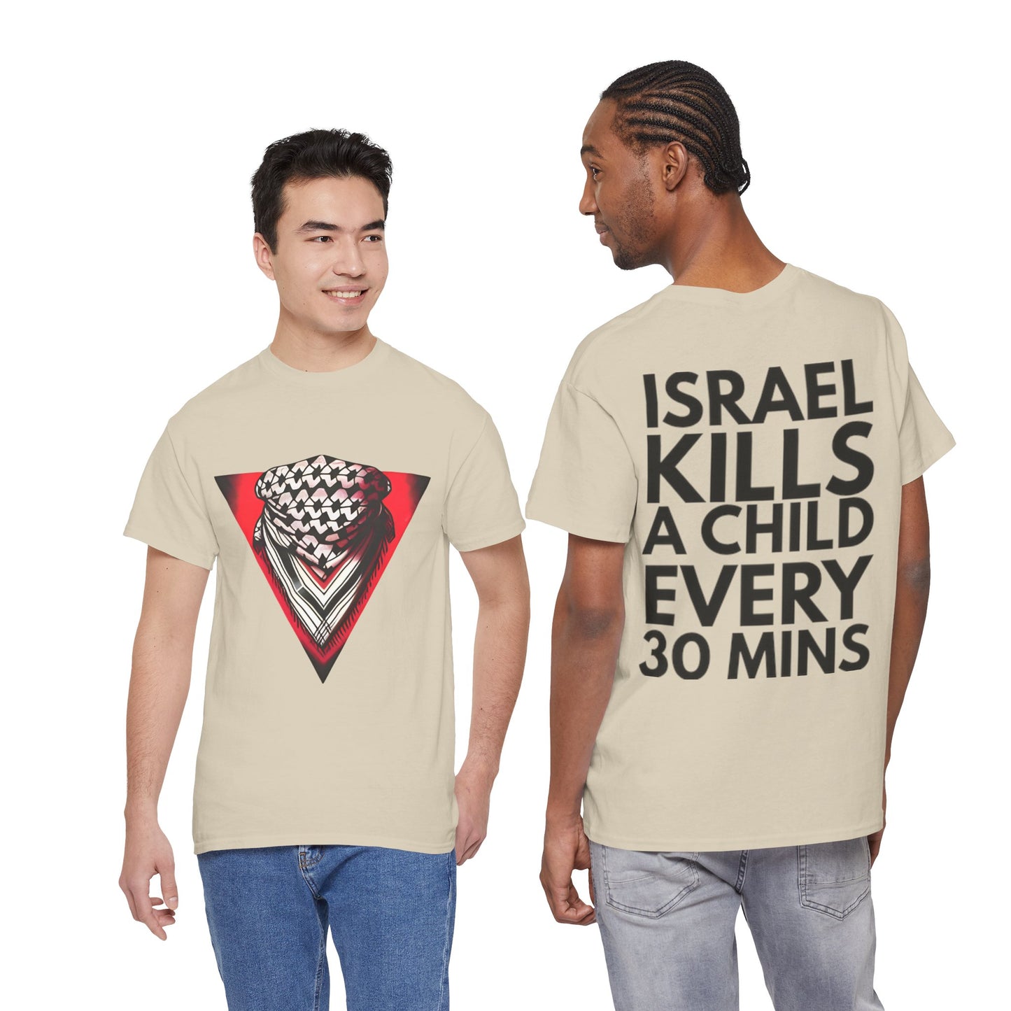 "Israel Kills a Child Every 30 Mins" Statement T-Shirt