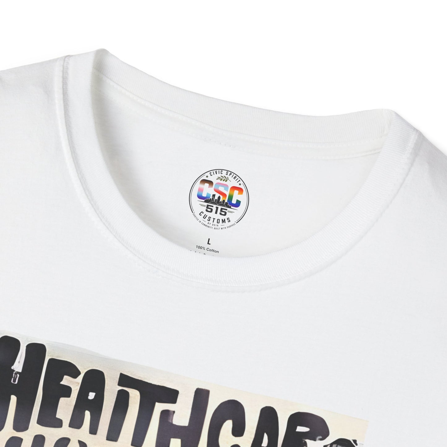 Healthcare Is a Human Right T-Shirt — 'Healthcare for All' Advocacy Tee