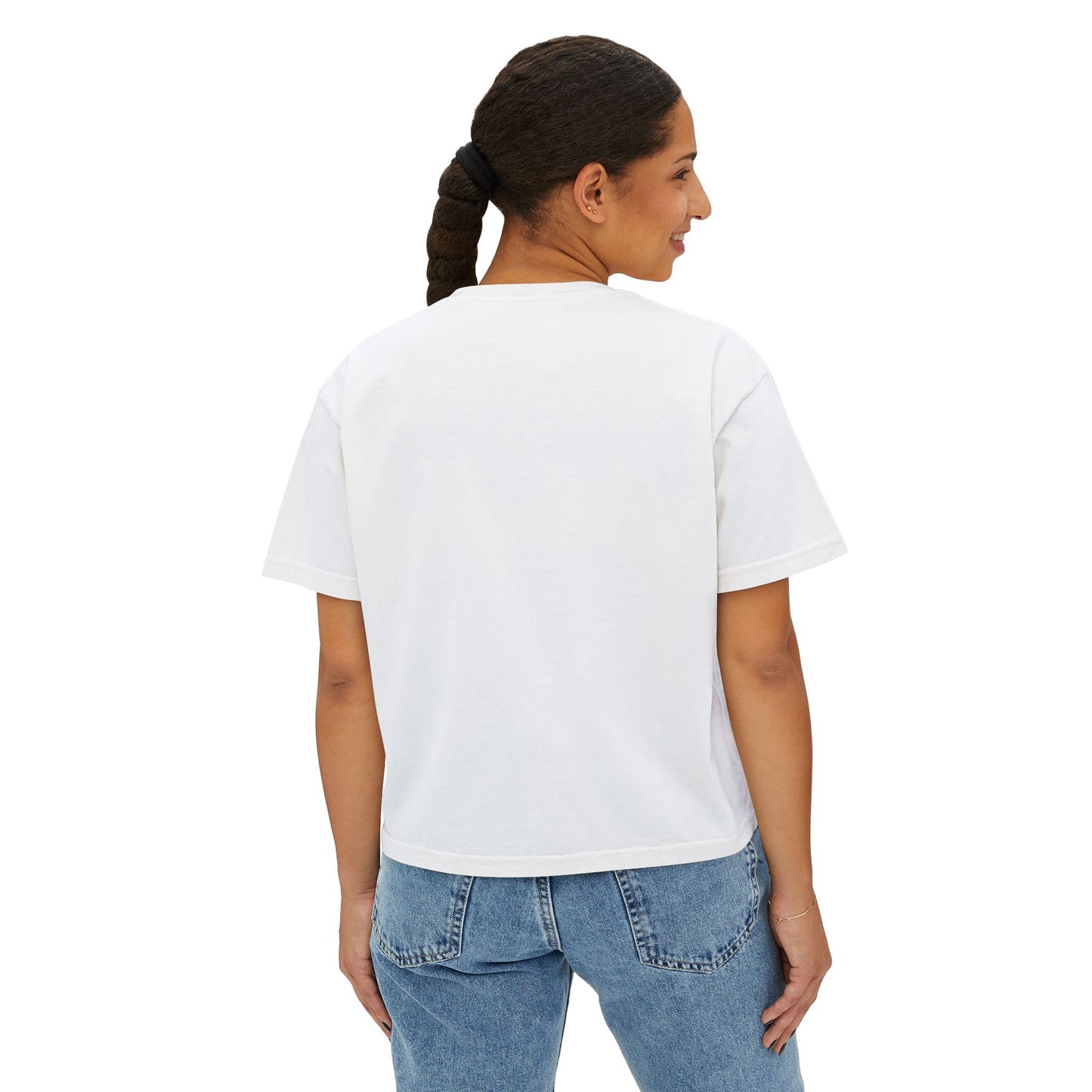 Butterfly 'Chinga La Migra' Boxy Tee — Mexican Flag Monarch Shirt