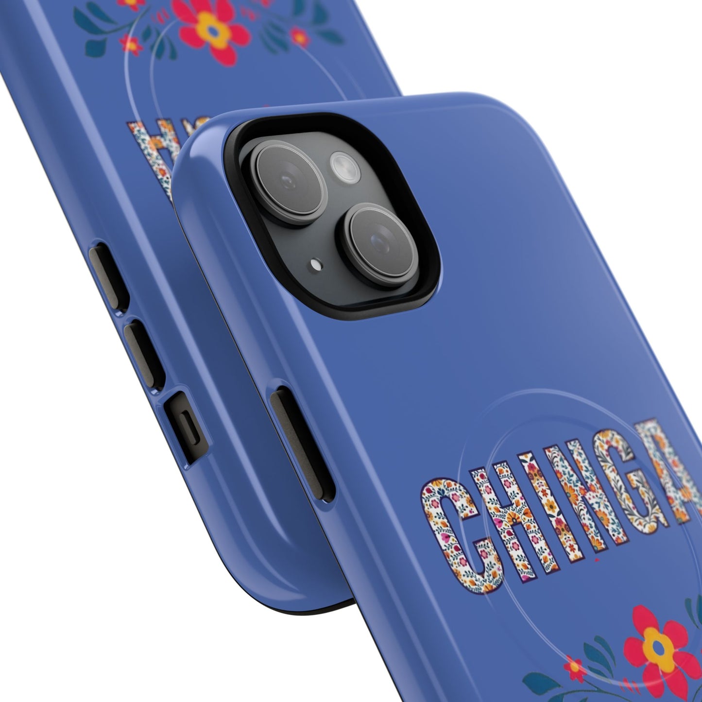 Phone Case — "Chinga La Migra" Tough Magnetic Protective Case | Floral Bold Statement