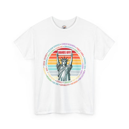 Statue of Liberty "Hands Off!" Tee