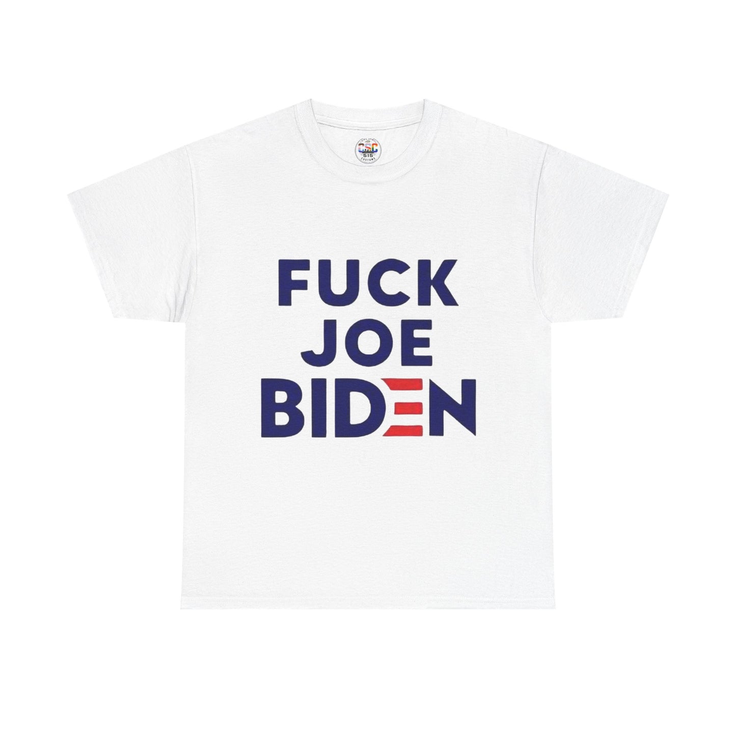 Graphic Political Tee — "Fuck Joe Biden" Protest Shirt