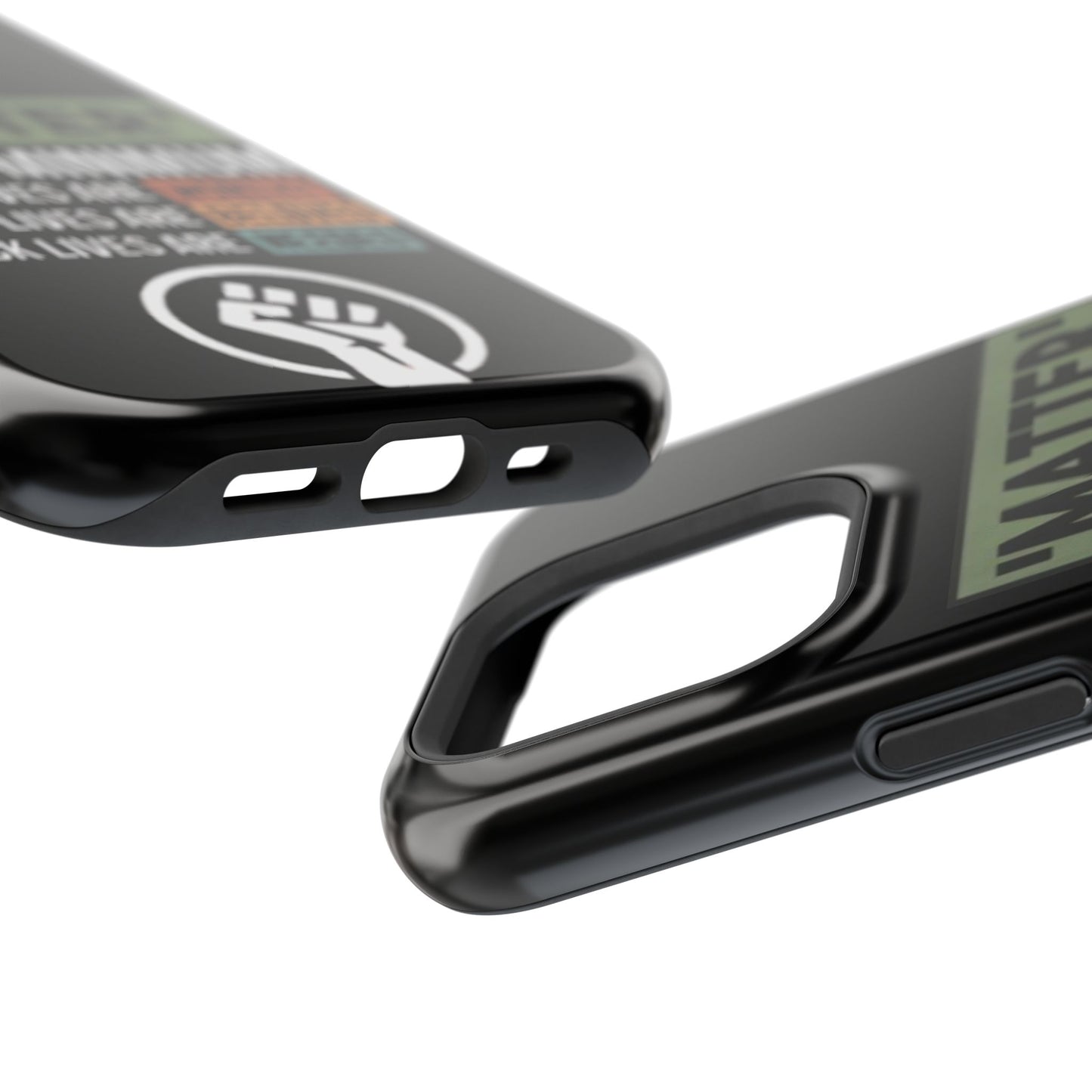 Impact-Resistant Phone Case — "Matter is the Minimum: Black Lives Are Worthy, Beloved, Needed"