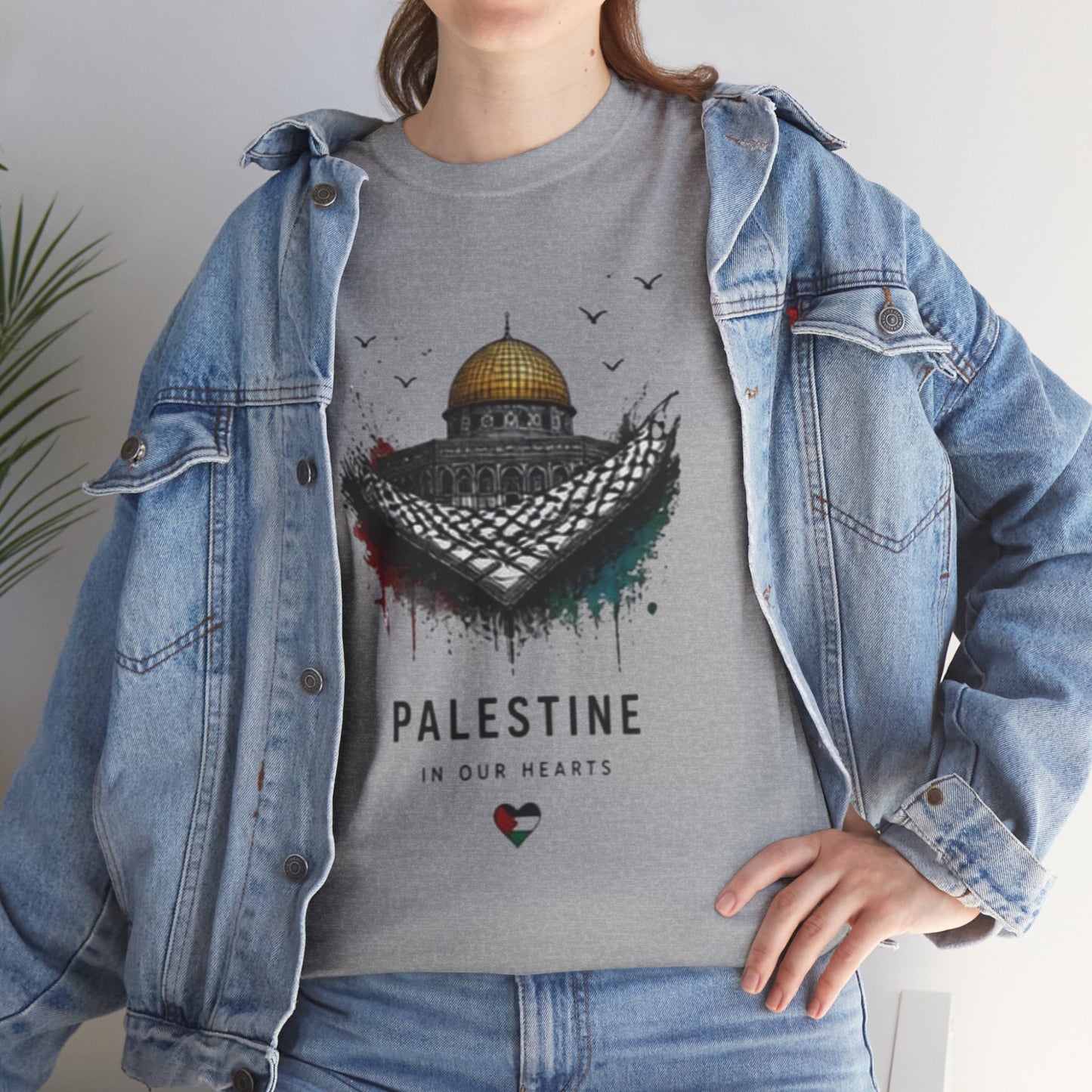 Palestine In Our Hearts Tee