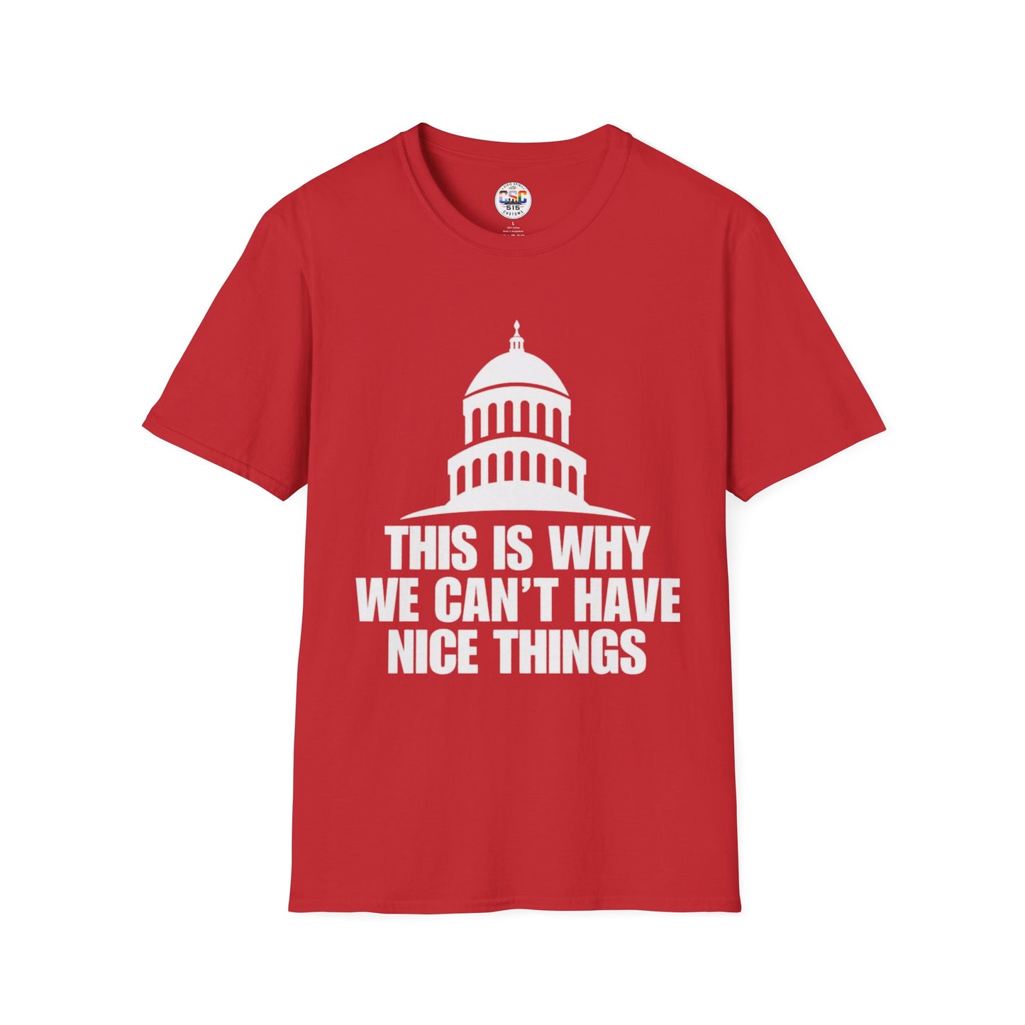 This Is Why We Can't Have Nice Things Capitol Graphic T-Shirt