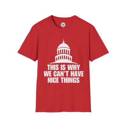 This Is Why We Can't Have Nice Things Capitol Graphic T-Shirt