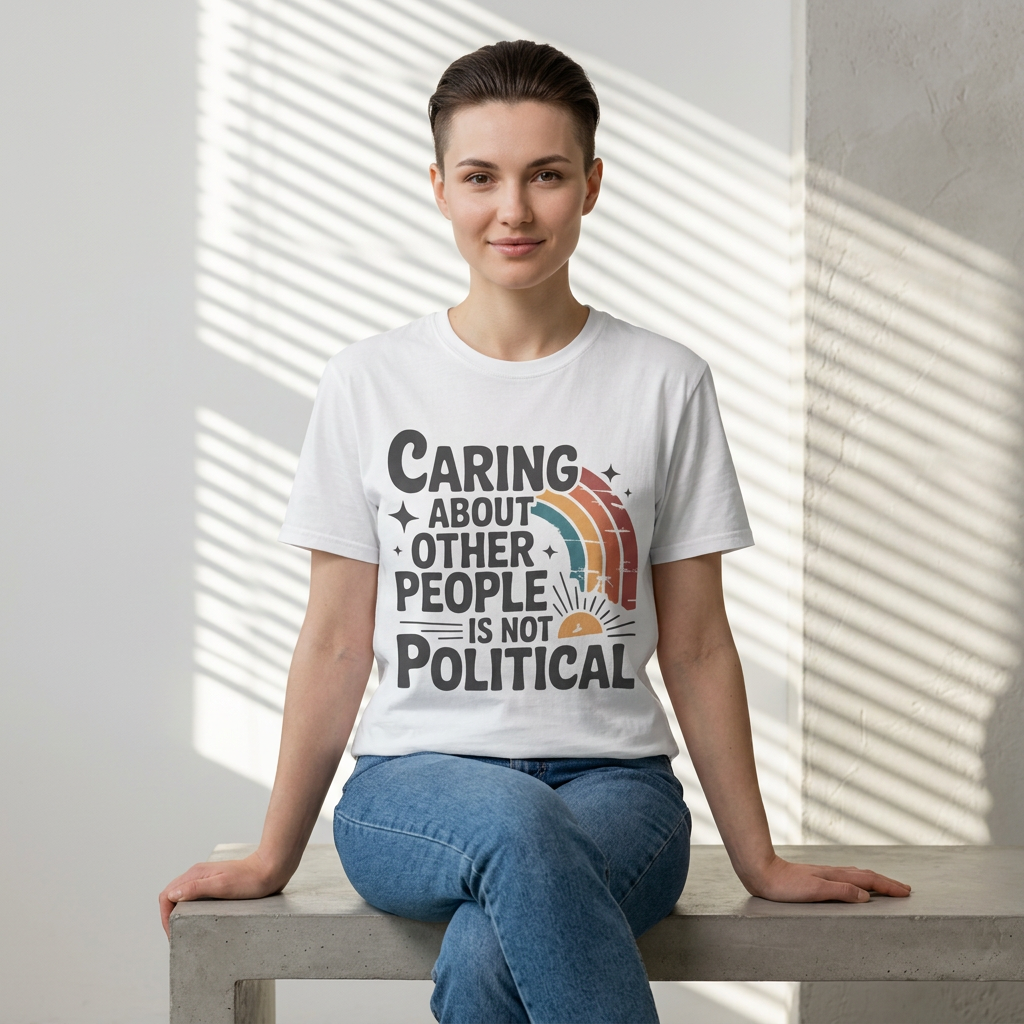 Caring About Other People Is Not Political T-Shirt