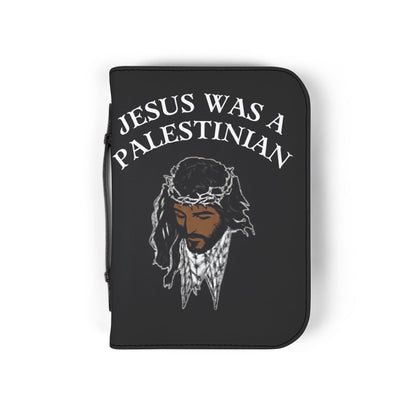 Bible Cover — "Jesus Was a Palestinian" Zippered Scripture Case