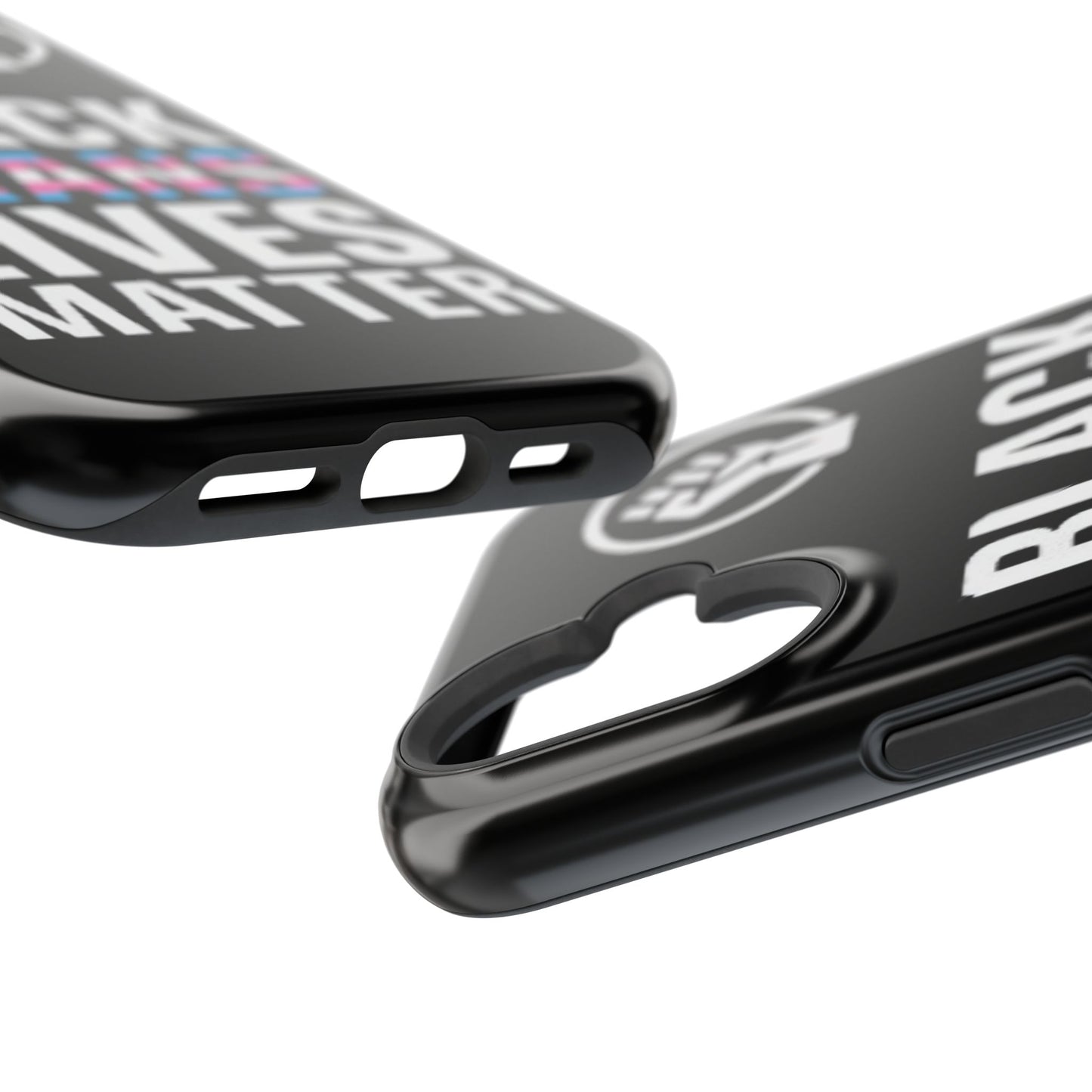 Impact-Resistant Phone Case — “Black Trans Lives Matter” Bold Activist Design