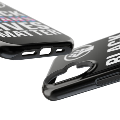 Impact-Resistant Phone Case — “Black Trans Lives Matter” Bold Activist Design