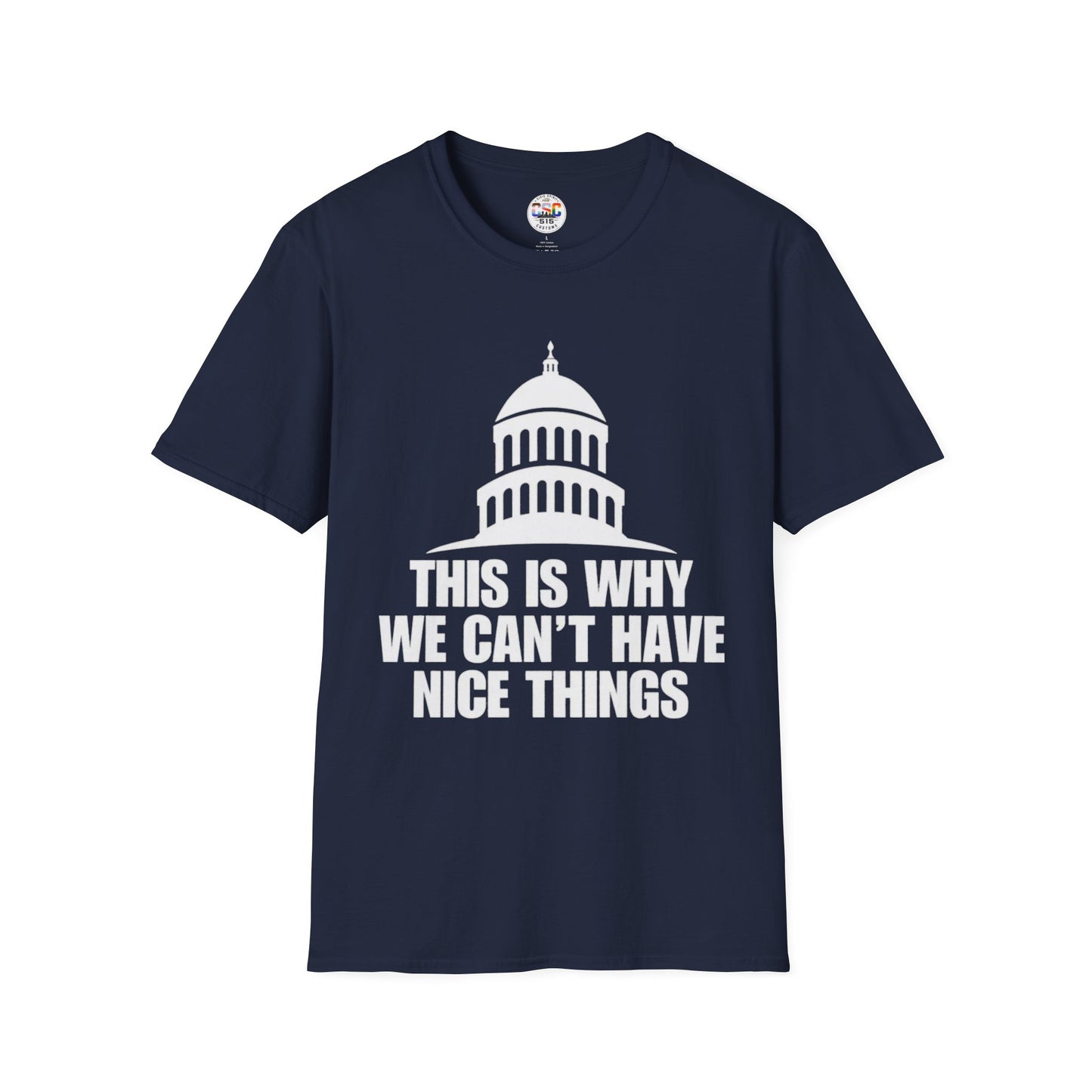 This Is Why We Can't Have Nice Things Capitol Graphic T-Shirt