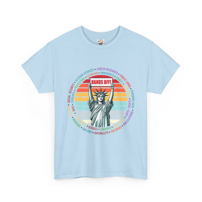 Statue of Liberty "Hands Off!" Tee