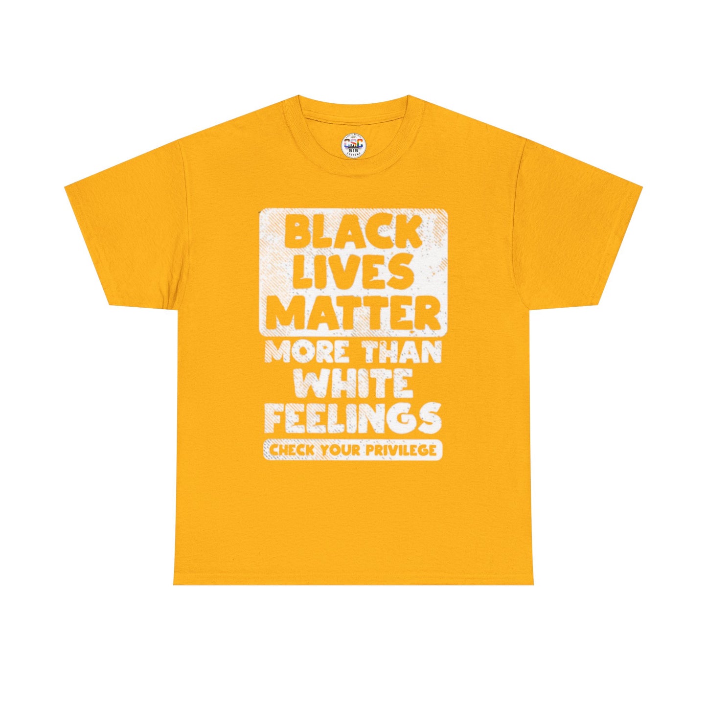 Black Lives Matter Graphic Tee — "More Than White Feelings" Social Justice T‑Shirt