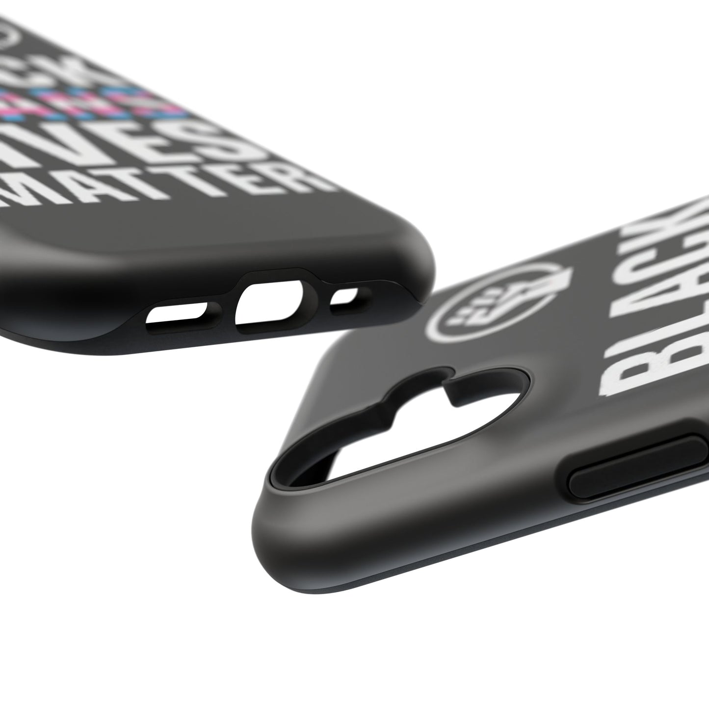 Impact-Resistant Phone Case — “Black Trans Lives Matter” Bold Activist Design