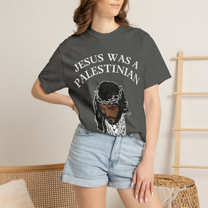 T-Shirt — "Jesus Was a Palestinian" Graphic Tee