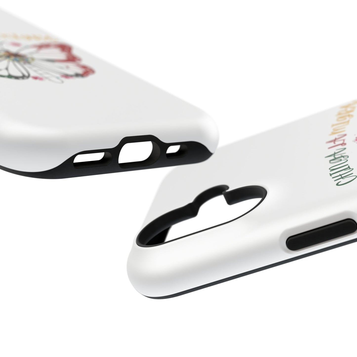 Phone Case — "Chinga La Migra" Mexican Flag Butterfly Impact-Resistant Case