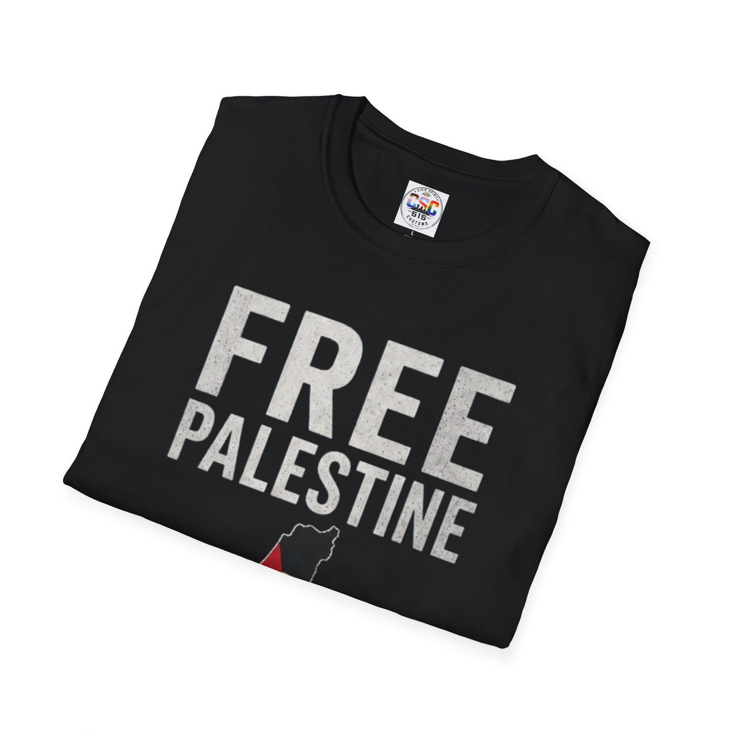 Free Palestine T-Shirt — 'From the River to the Sea' Political Solidarity Tee