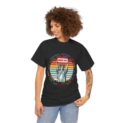 Statue of Liberty "Hands Off!" Tee