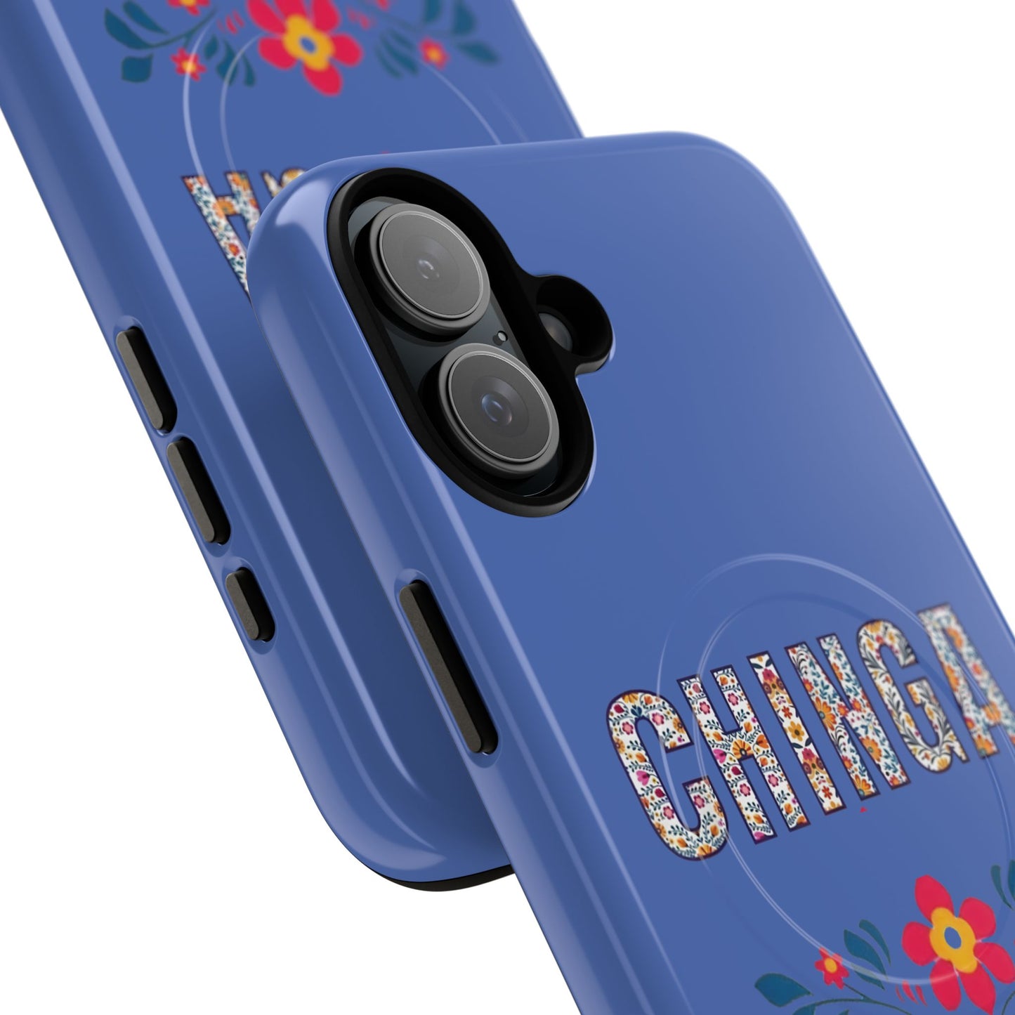Phone Case — "Chinga La Migra" Tough Magnetic Protective Case | Floral Bold Statement