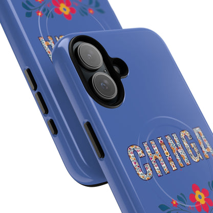 Phone Case — "Chinga La Migra" Tough Magnetic Protective Case | Floral Bold Statement