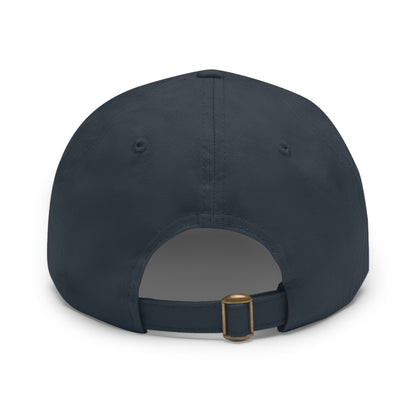 Dad Hat — Round Leather Patch 'Pedophile Protectors' Political Satire Cap