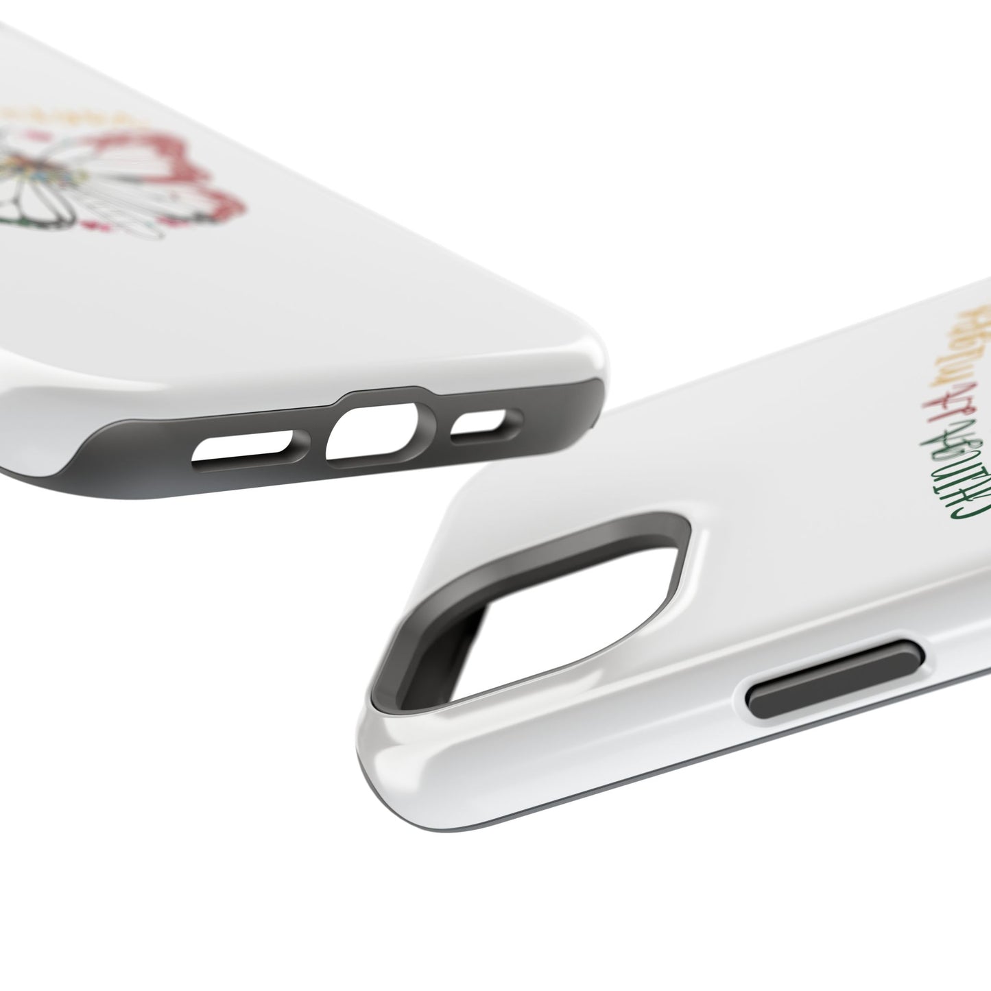 Phone Case — "Chinga La Migra" Mexican Flag Butterfly Impact-Resistant Case