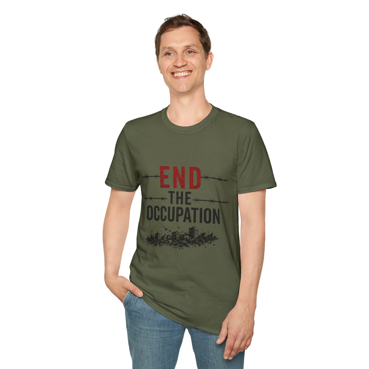 End The Occupation T-Shirt — Political Protest Tee