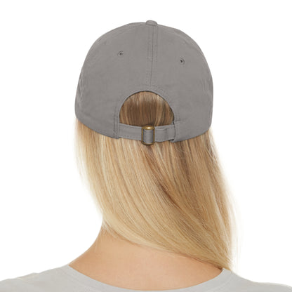 Dad Hat — Round Leather Patch 'Pedophile Protectors' Political Satire Cap
