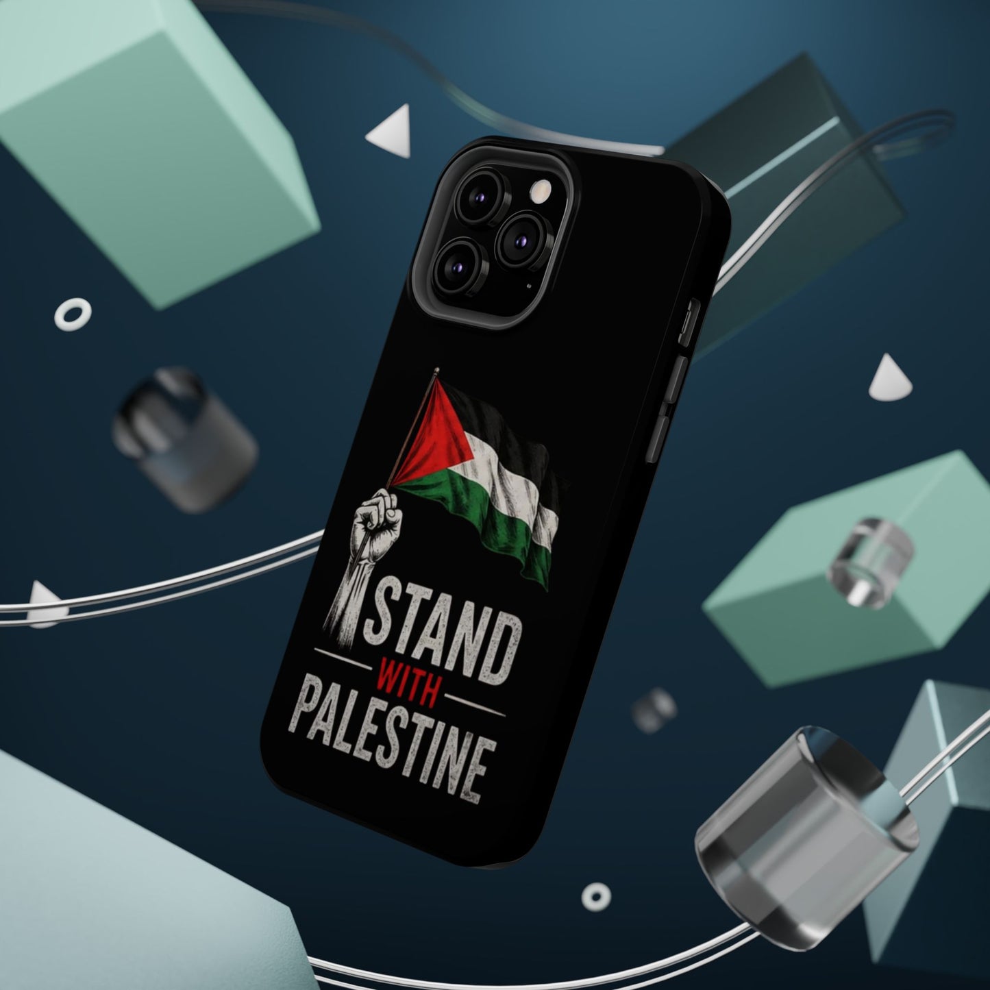 Stand With Palestine Magnetic Impact-Resistant Phone Case