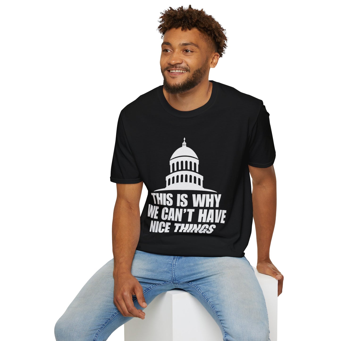 This Is Why We Can't Have Nice Things Capitol Graphic T-Shirt