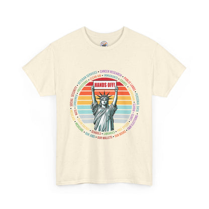 Statue of Liberty "Hands Off!" Tee