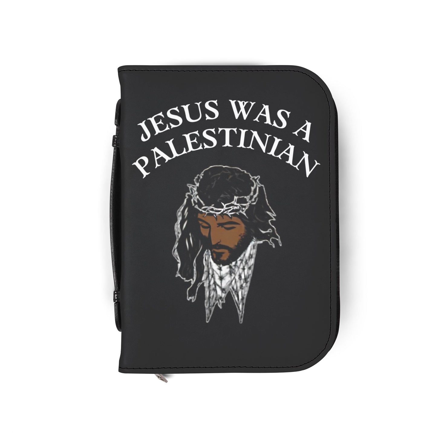 Bible Cover — "Jesus Was a Palestinian" Zippered Scripture Case