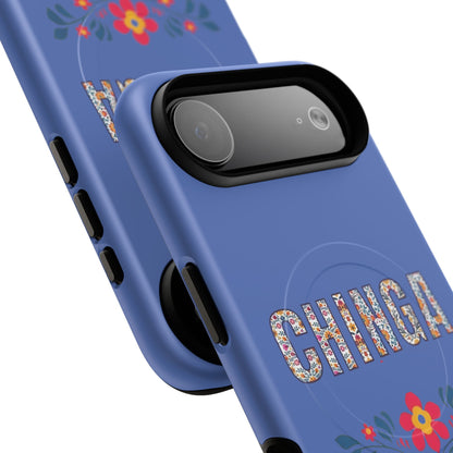Phone Case — "Chinga La Migra" Tough Magnetic Protective Case | Floral Bold Statement