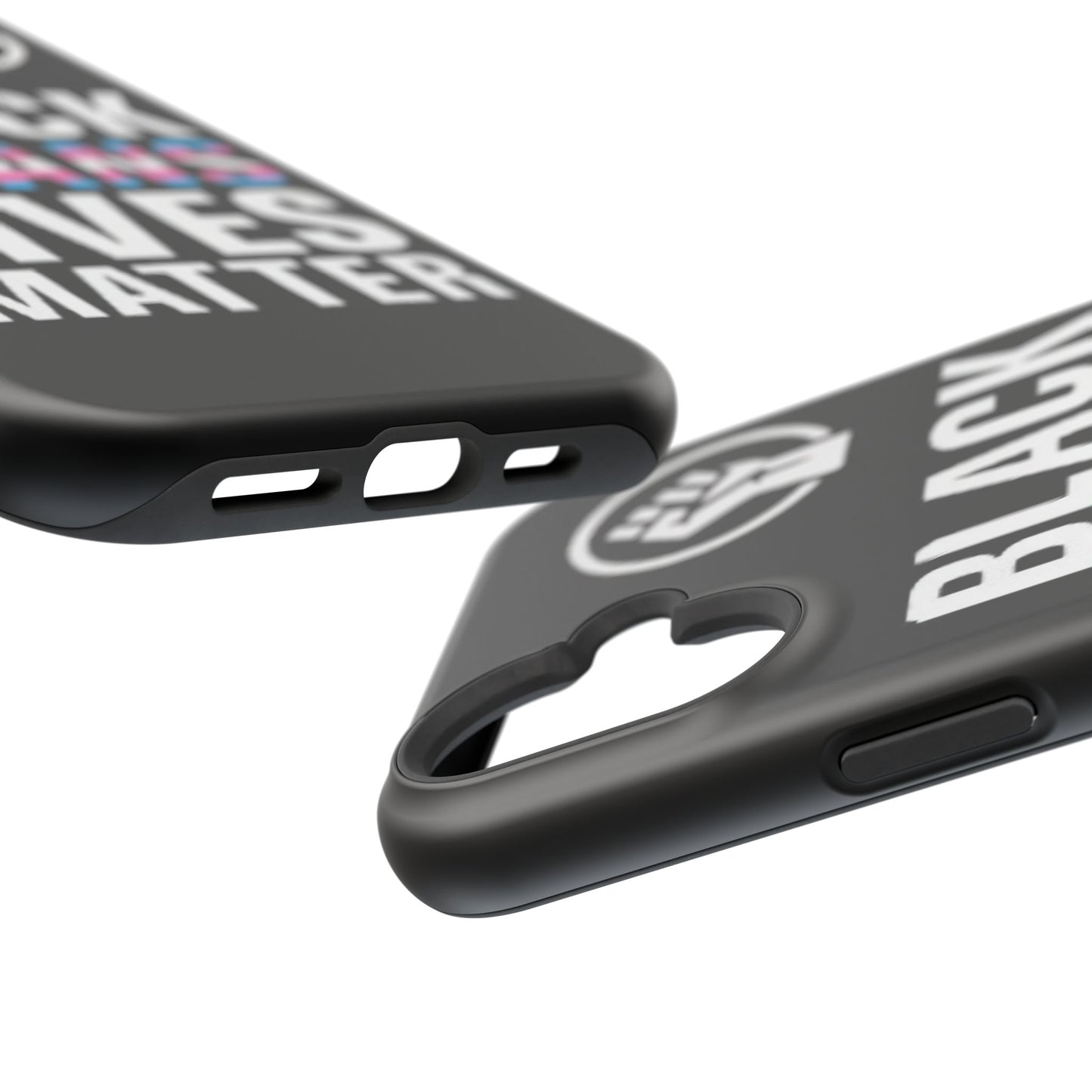Impact-Resistant Phone Case — “Black Trans Lives Matter” Bold Activist Design