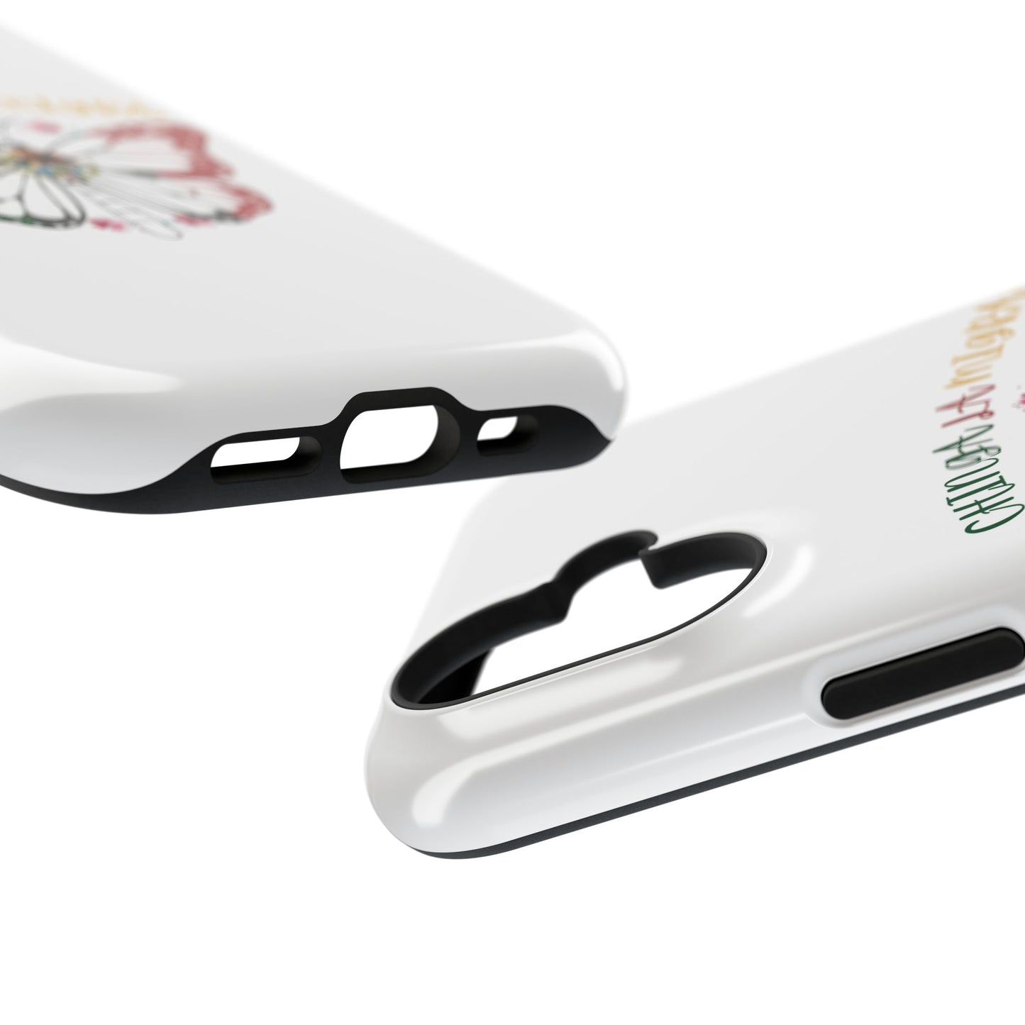 Phone Case — "Chinga La Migra" Mexican Flag Butterfly Impact-Resistant Case