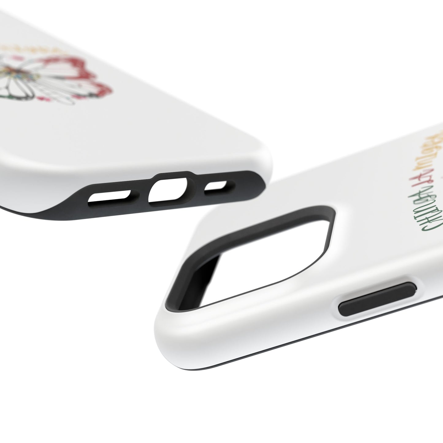 Phone Case — "Chinga La Migra" Mexican Flag Butterfly Impact-Resistant Case