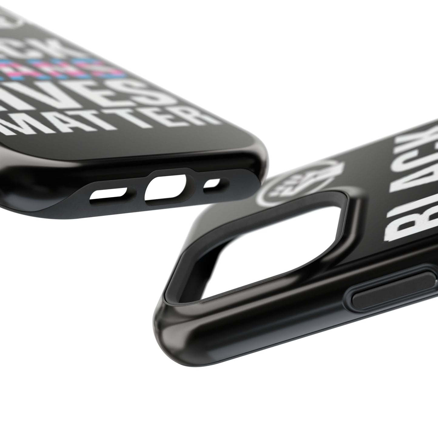 Impact-Resistant Phone Case — “Black Trans Lives Matter” Bold Activist Design