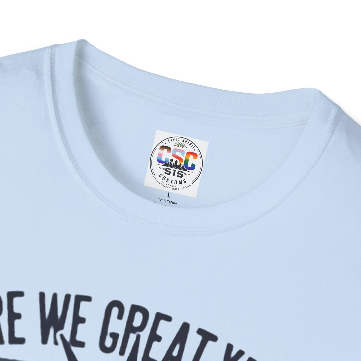 'Are We Great Yet? Cause I Just Feel Embarrassed' Statue of Liberty Protest Tee