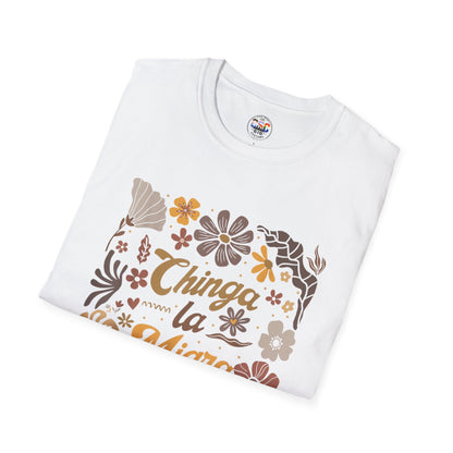 Retro Brown Floral Mexican Pride Tee