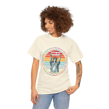 Statue of Liberty "Hands Off!" Tee