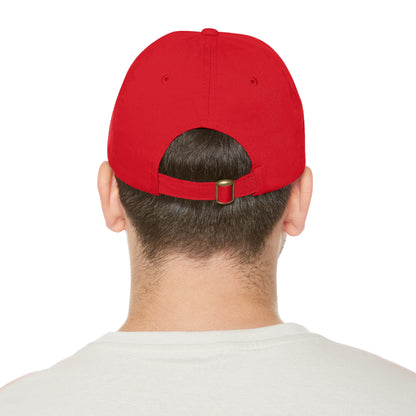 Dad Hat — Round Leather Patch 'Pedophile Protectors' Political Satire Cap