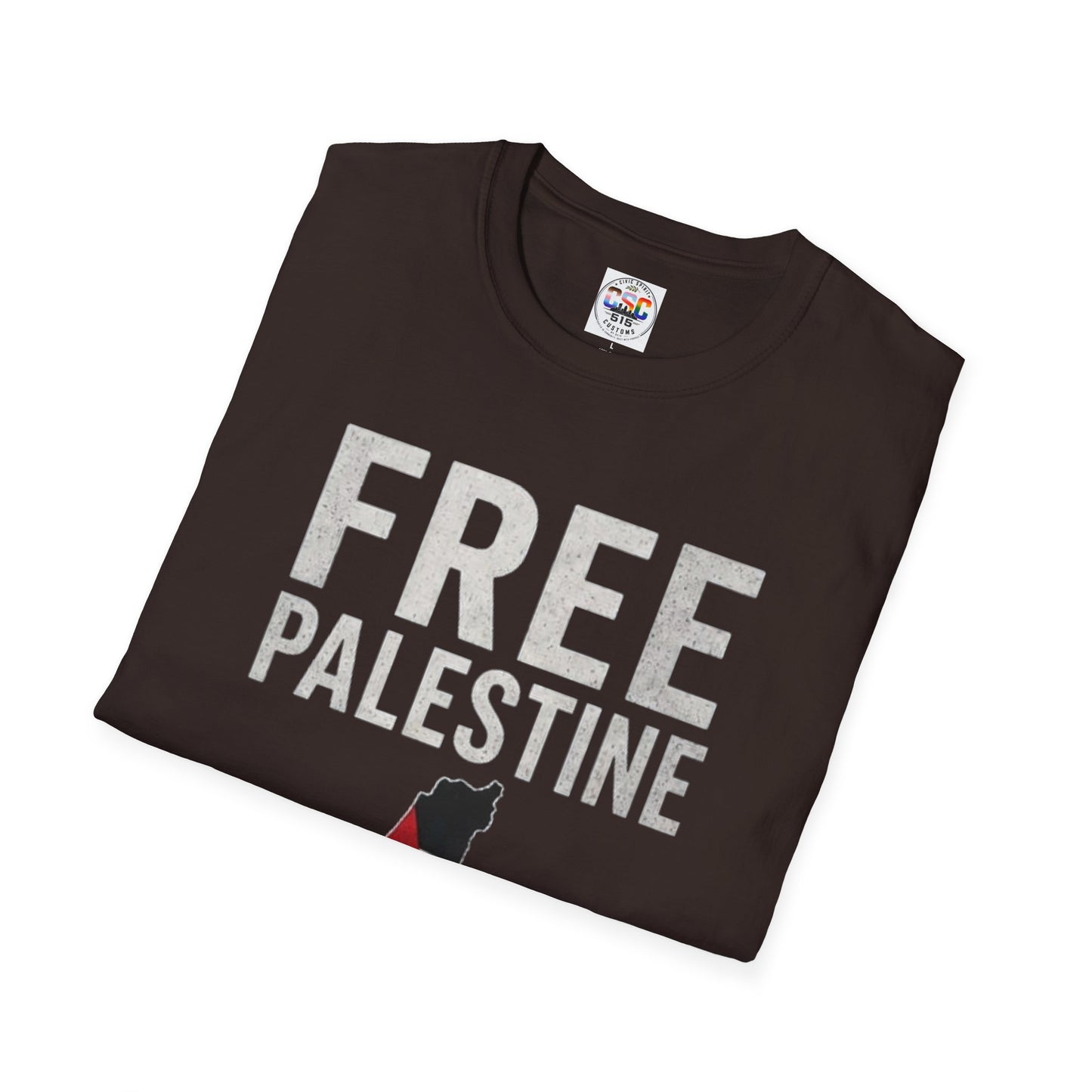 Free Palestine T-Shirt — 'From the River to the Sea' Political Solidarity Tee