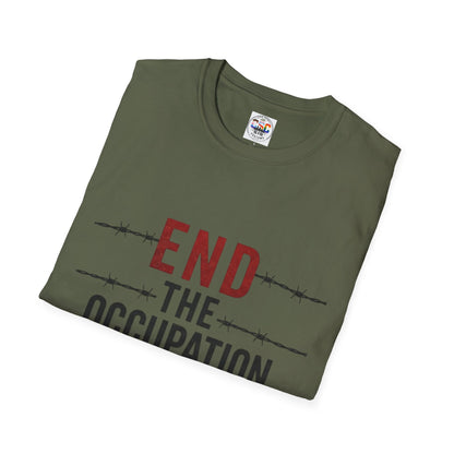 End The Occupation T-Shirt — Political Protest Tee