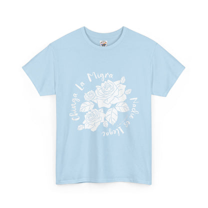 Nadie Es Illegal Rose Graphic Tee