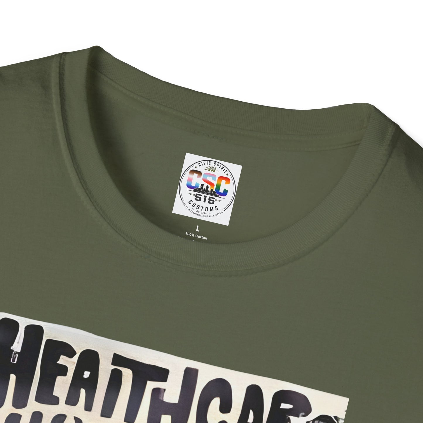 Healthcare Is a Human Right T-Shirt — 'Healthcare for All' Advocacy Tee