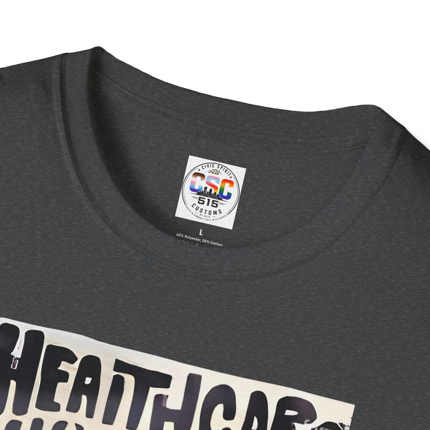 Healthcare Is a Human Right T-Shirt — 'Healthcare for All' Advocacy Tee