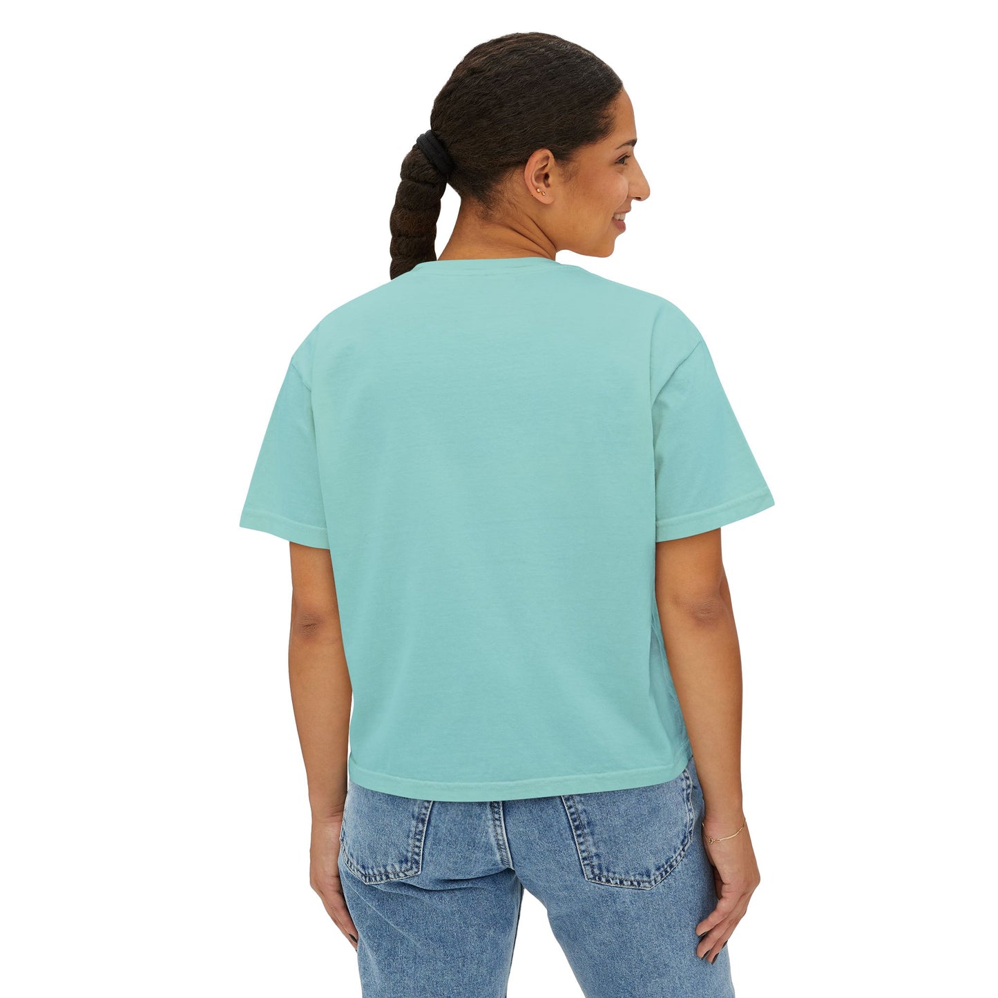 Butterfly 'Chinga La Migra' Boxy Tee — Mexican Flag Monarch Shirt